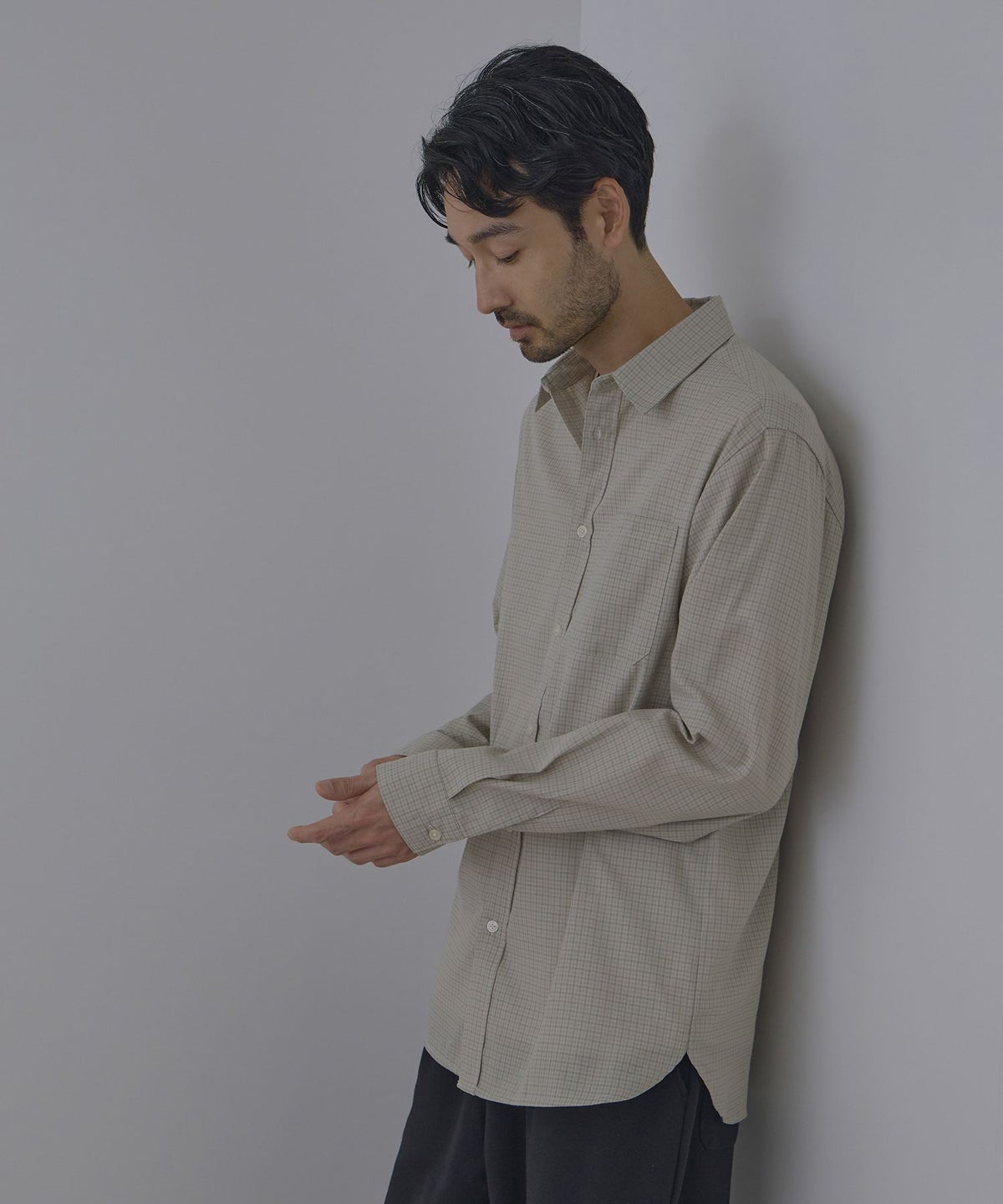 Real Standard レギュラーカラーシャツ＆Tシャツ アンサンブル メンズ