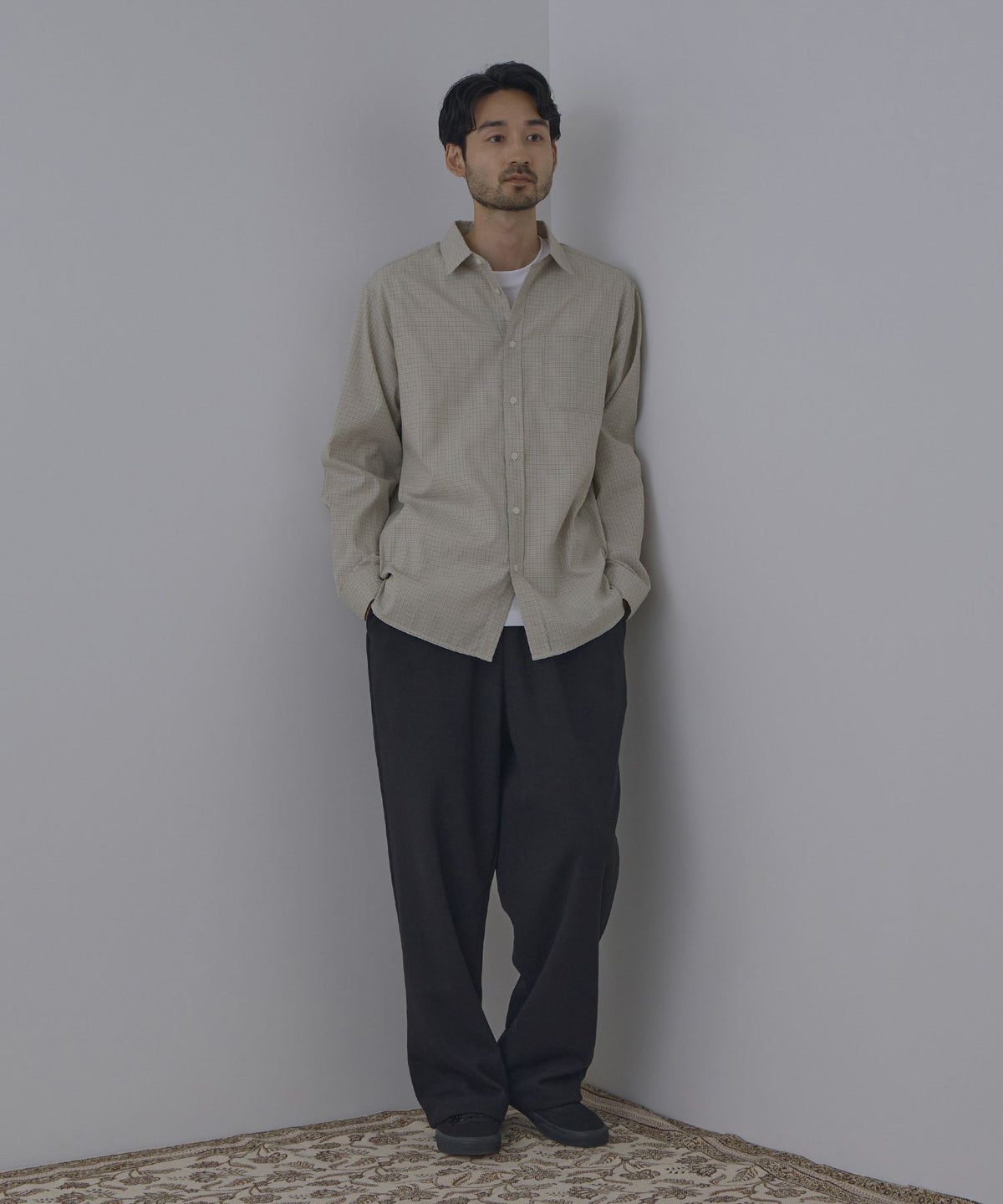 Real Standard レギュラーカラーシャツ＆Tシャツ アンサンブル メンズ