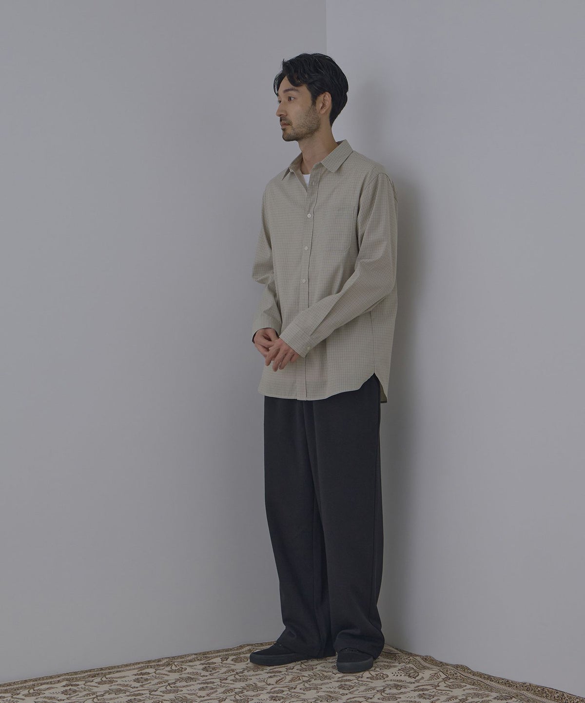 Real Standard レギュラーカラーシャツ＆Tシャツ アンサンブル メンズ