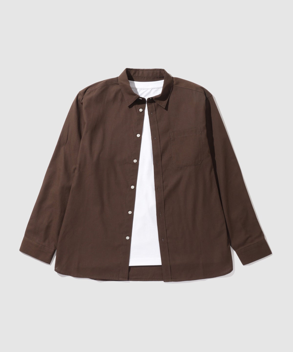 Real Standard レギュラーカラーシャツ＆Tシャツ アンサンブル メンズ