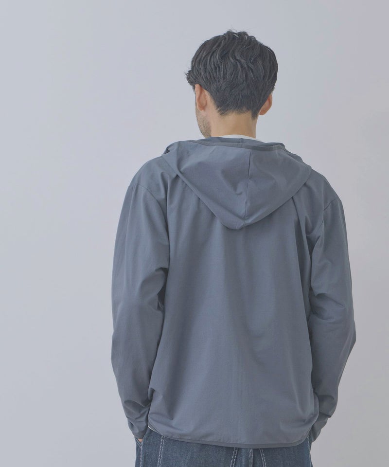 Real Standard テックジョーゼットZIPパーカー UVカット 吸水速乾 イージーケア メンズ商品画像-7