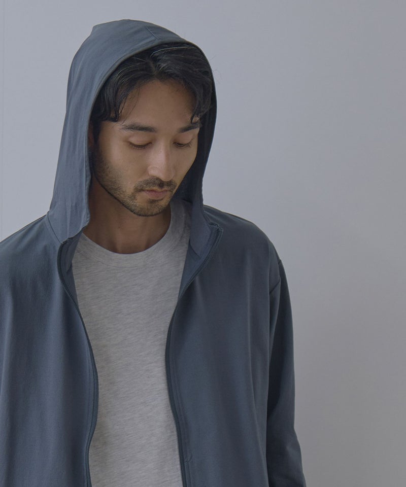Real Standard テックジョーゼットZIPパーカー UVカット 吸水速乾 イージーケア メンズ商品画像-9