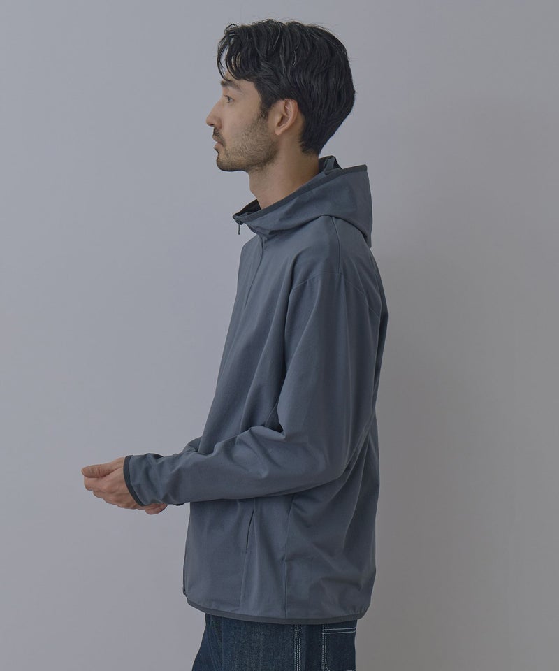 Real Standard テックジョーゼットZIPパーカー UVカット 吸水速乾 イージーケア メンズ商品画像-11