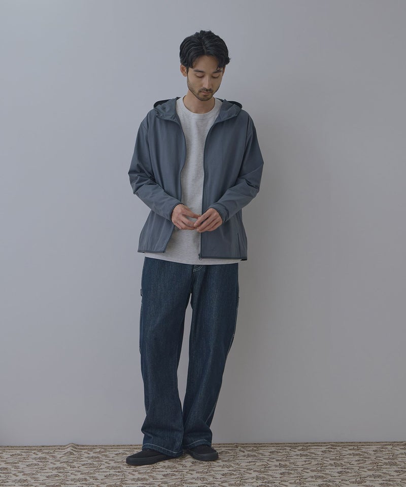 Real Standard  テックジョーゼットZIPパーカー UVカット 吸水速乾 イージーケア メンズ商品画像-13