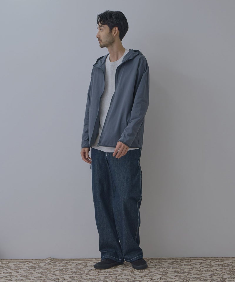 Real Standard テックジョーゼットZIPパーカー UVカット 吸水速乾 イージーケア メンズ商品画像-14