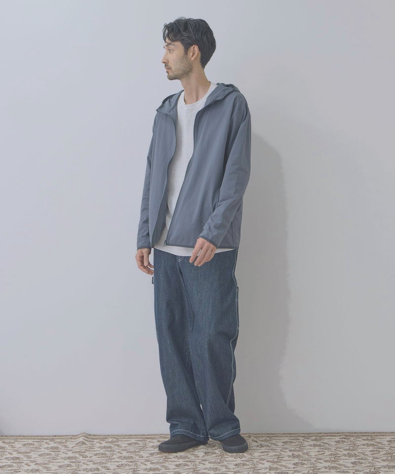 Real Standard  テックジョーゼットZIPパーカー UVカット 吸水速乾 イージーケア メンズ商品画像-14