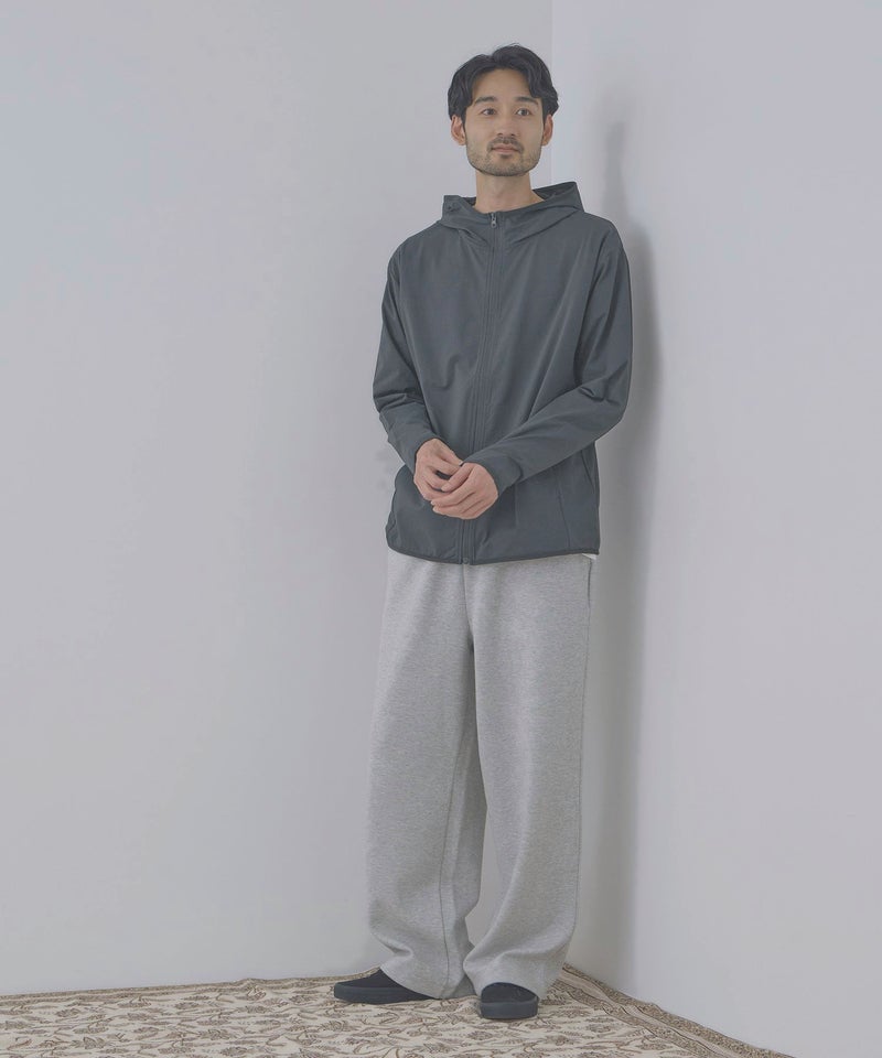 Real Standard  テックジョーゼットZIPパーカー UVカット 吸水速乾 イージーケア メンズ商品画像-16