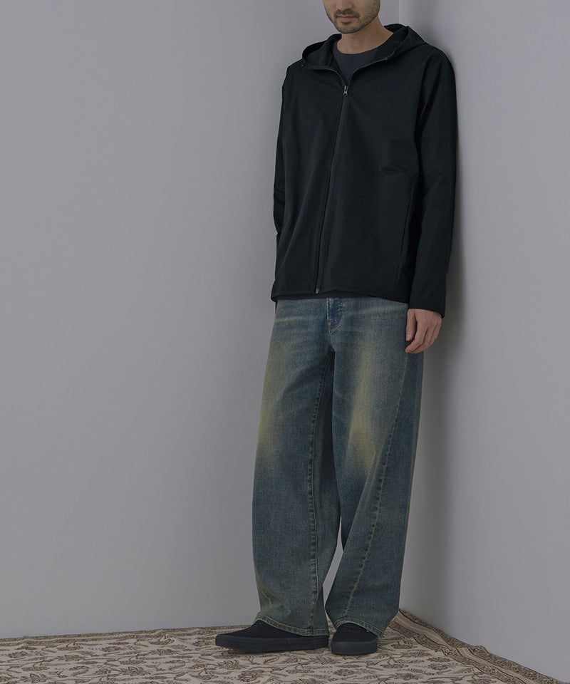 Real Standard  テックジョーゼットZIPパーカー UVカット 吸水速乾 イージーケア メンズ商品画像-19