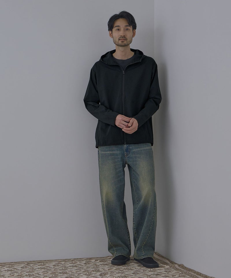 Real Standard  テックジョーゼットZIPパーカー UVカット 吸水速乾 イージーケア メンズ商品画像-20