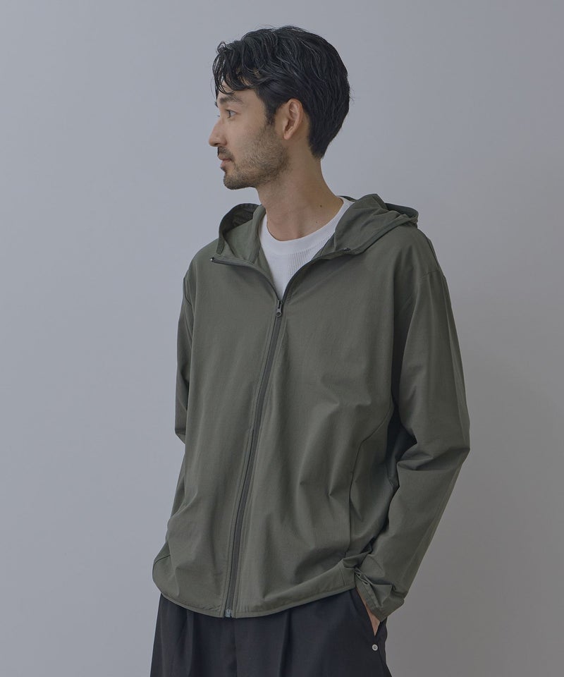 Real Standard  テックジョーゼットZIPパーカー UVカット 吸水速乾 イージーケア メンズ商品画像-21