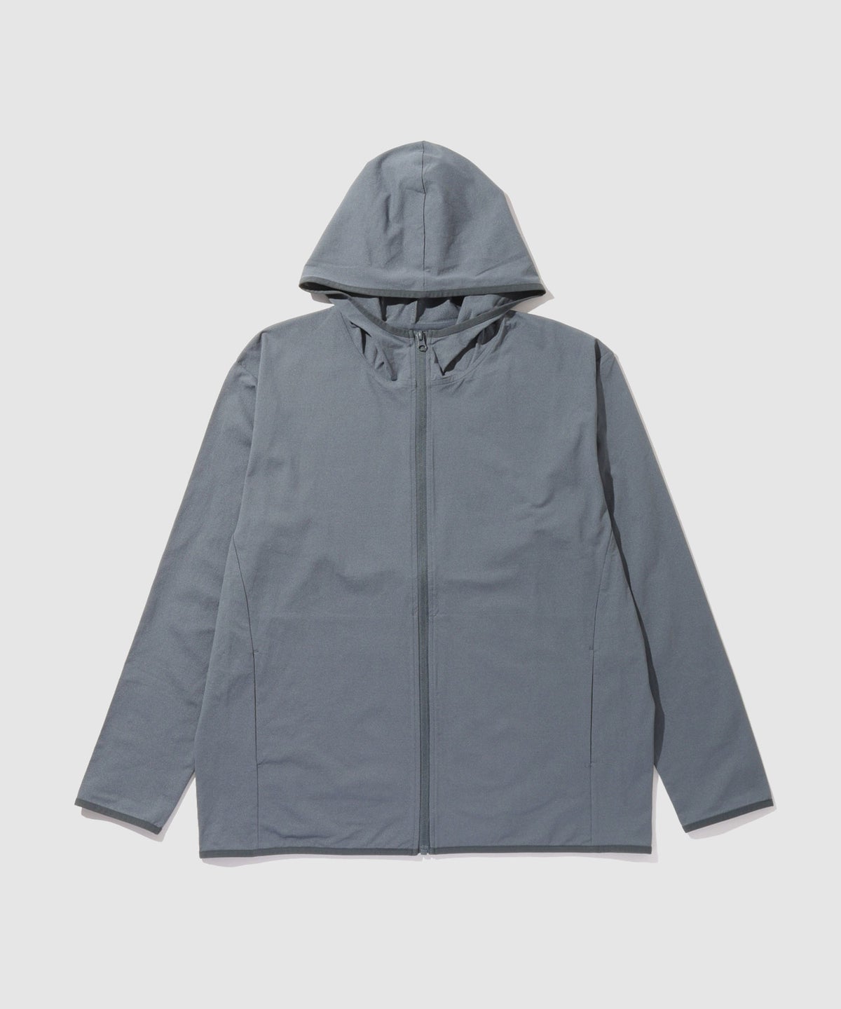 Real Standard テックジョーゼットZIPパーカー UVカット 吸水速乾 イージーケア メンズ