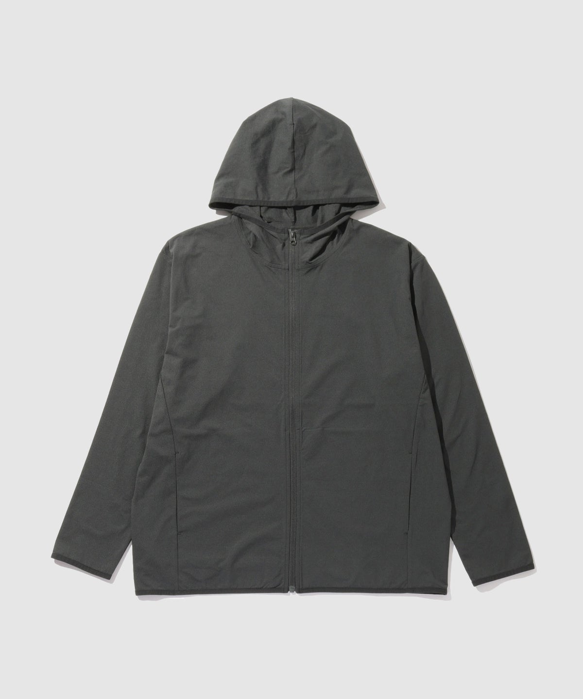 Real Standard テックジョーゼットZIPパーカー UVカット 吸水速乾 イージーケア メンズ