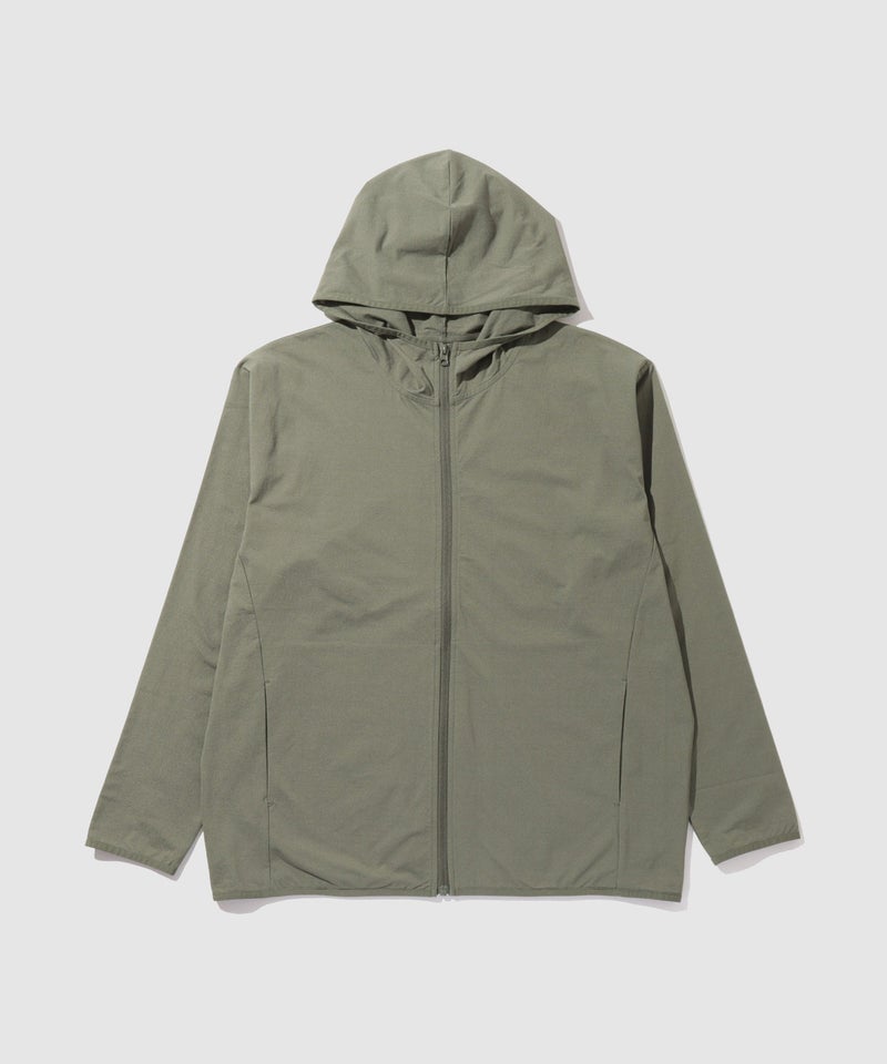 Real Standard  テックジョーゼットZIPパーカー UVカット 吸水速乾 イージーケア メンズ商品画像-27