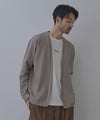 Real Standard 鹿の子着流しカーディガン&Tシャツ アンサンブル メンズ商品サムネイル-4