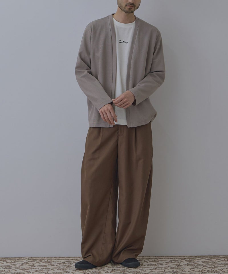 Real Standard  鹿の子着流しカーディガン＆Tシャツ アンサンブル メンズ商品画像-18