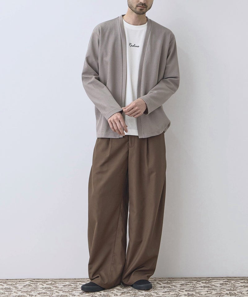 Real Standard 鹿の子着流しカーディガン&Tシャツ アンサンブル メンズ商品画像-18