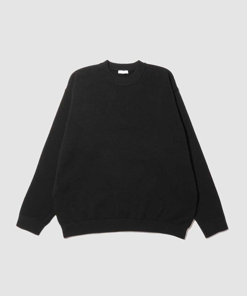 URBAN COLLECTION  鹿の子編みクルーネックニット メンズ商品画像-2