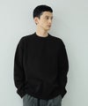 URBAN COLLECTION 鹿の子編みクルーネックニット メンズ商品サムネイル-2