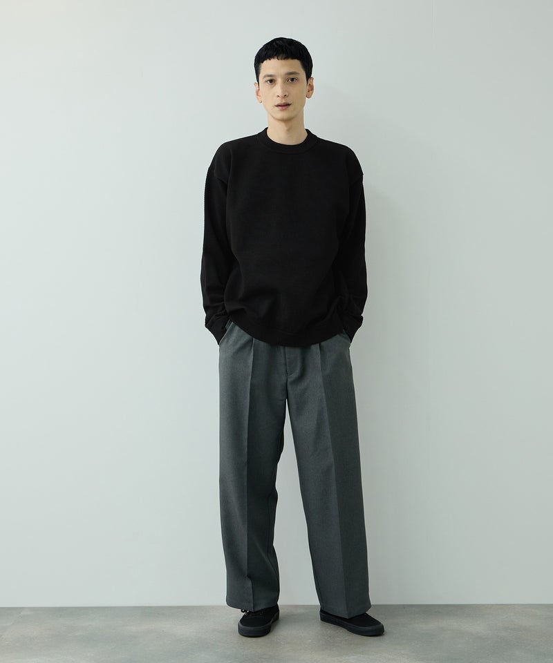 URBAN COLLECTION 鹿の子編みクルーネックニット メンズ商品画像-14