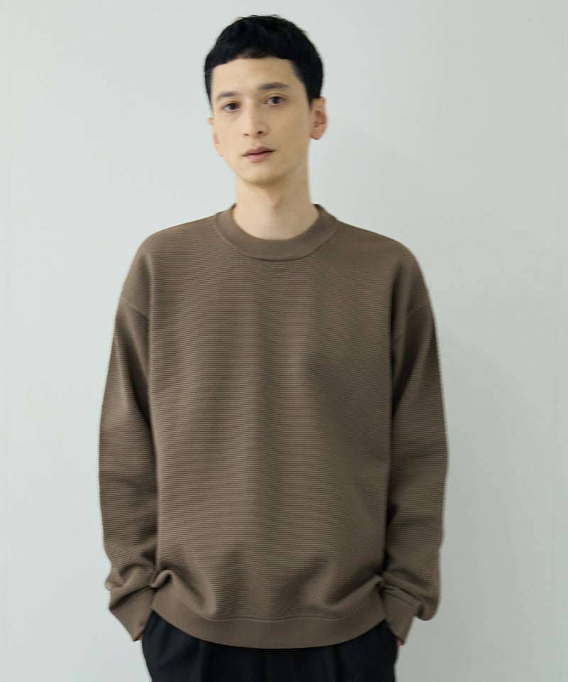 URBAN COLLECTION 鹿の子編みクルーネックニット メンズ商品画像-21