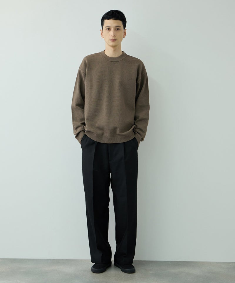 URBAN COLLECTION 鹿の子編みクルーネックニット メンズ商品画像-24