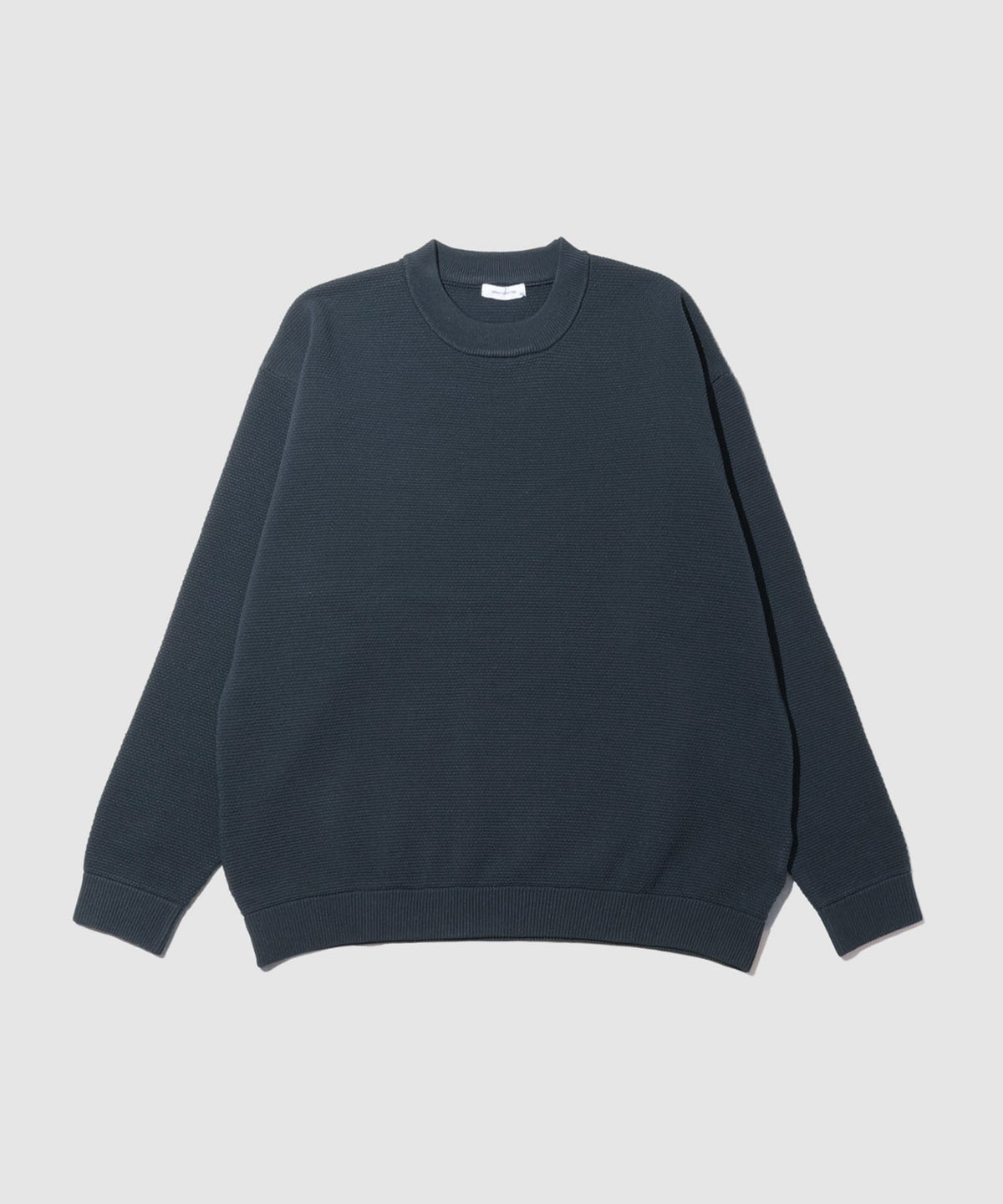 URBAN COLLECTION 鹿の子編みクルーネックニット メンズ