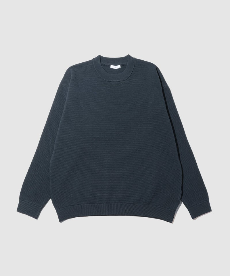 URBAN COLLECTION 鹿の子編みクルーネックニット メンズ商品画像-29
