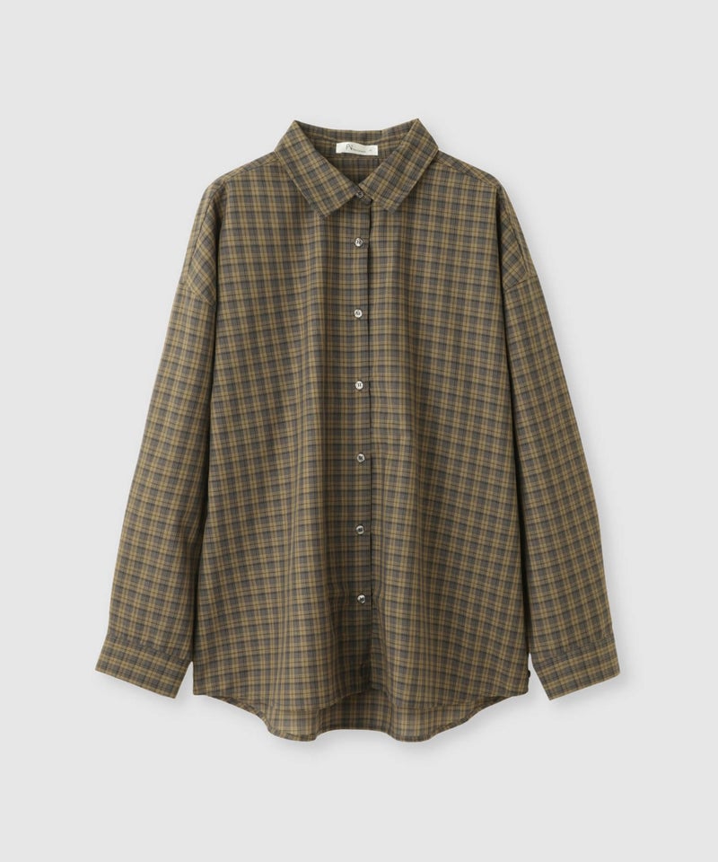 Free Nature 3WAYシアーチェックシャツ レディース商品画像-5