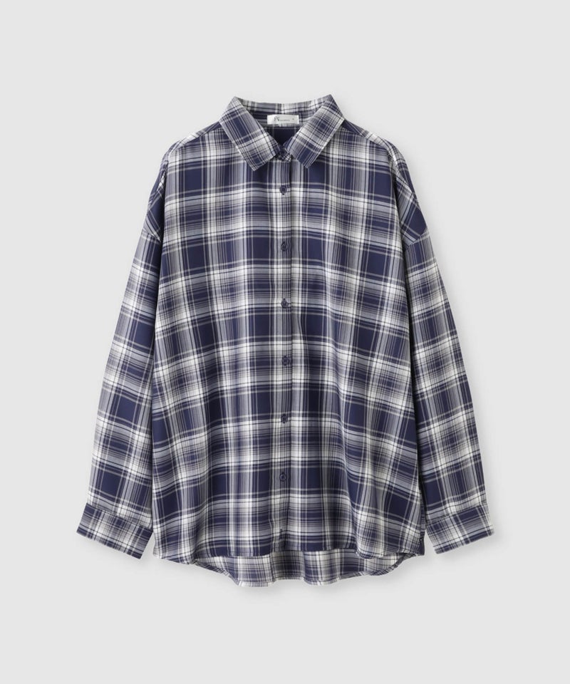 Free Nature  3WAYシアーチェックシャツ レディース商品画像-5