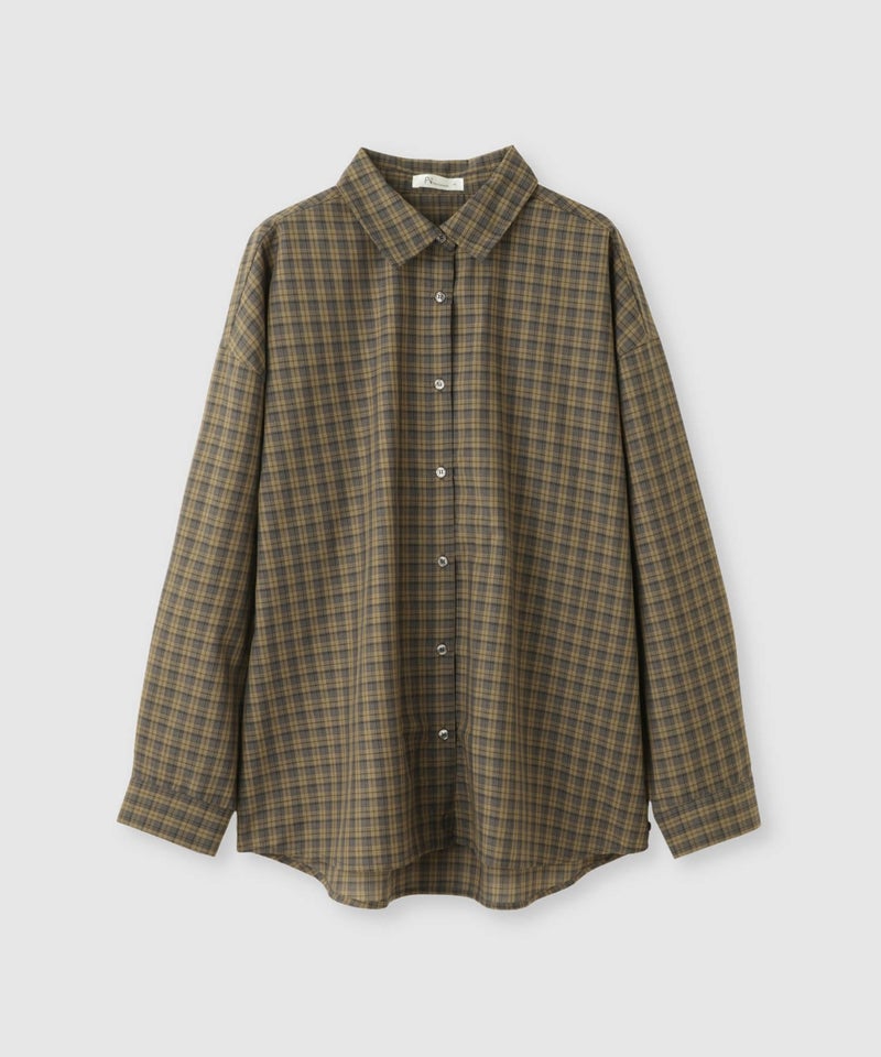 Free Nature 3WAYシアーチェックシャツ レディース商品画像-6