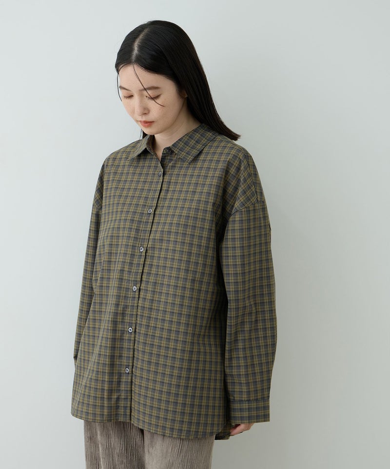 [値下げ]Free Nature  3WAYシアーチェックシャツ レディース商品画像-6