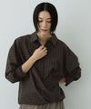 Free Nature  3WAYシアーチェックシャツ レディース商品サムネイル-11