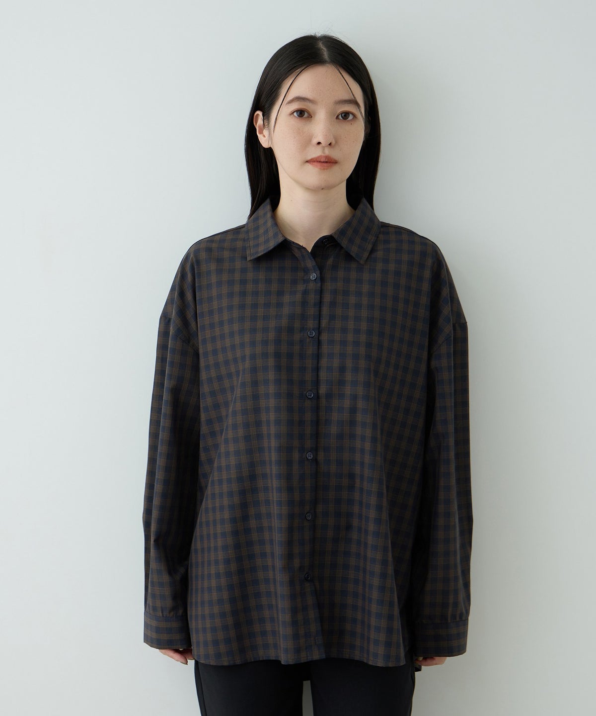 Free Nature 3WAYシアーチェックシャツ レディース