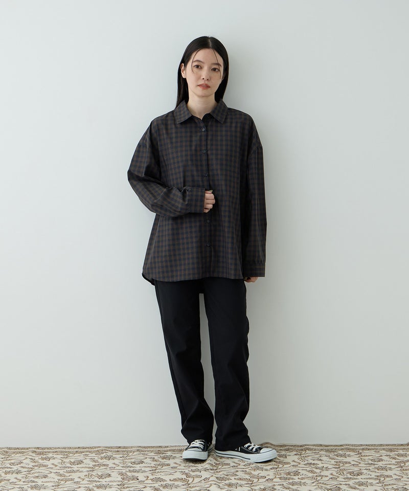 [値下げ]Free Nature  3WAYシアーチェックシャツ レディース商品画像-18