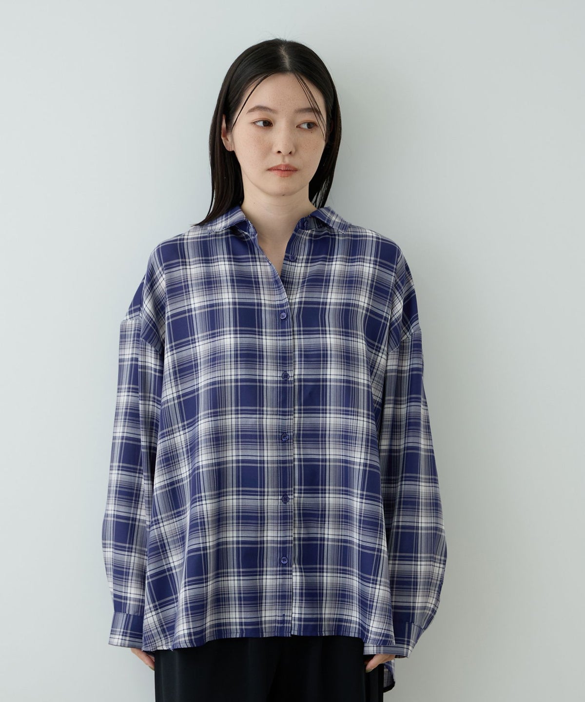 Free Nature 3WAYシアーチェックシャツ レディース