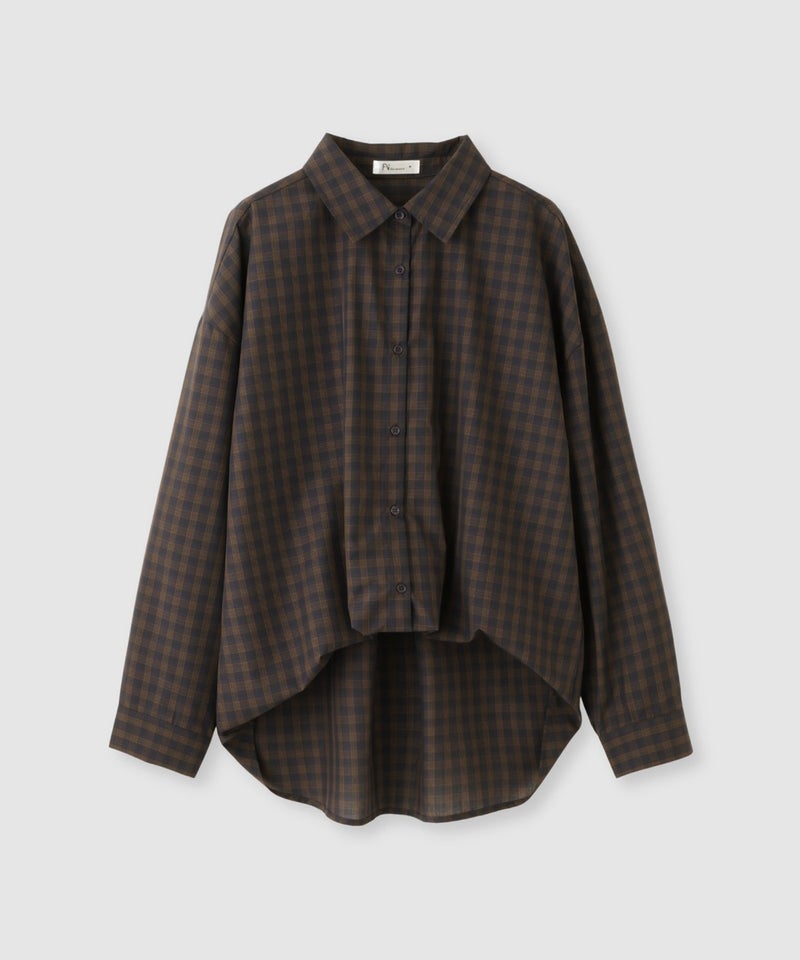 Free Nature  3WAYシアーチェックシャツ レディース商品画像-27