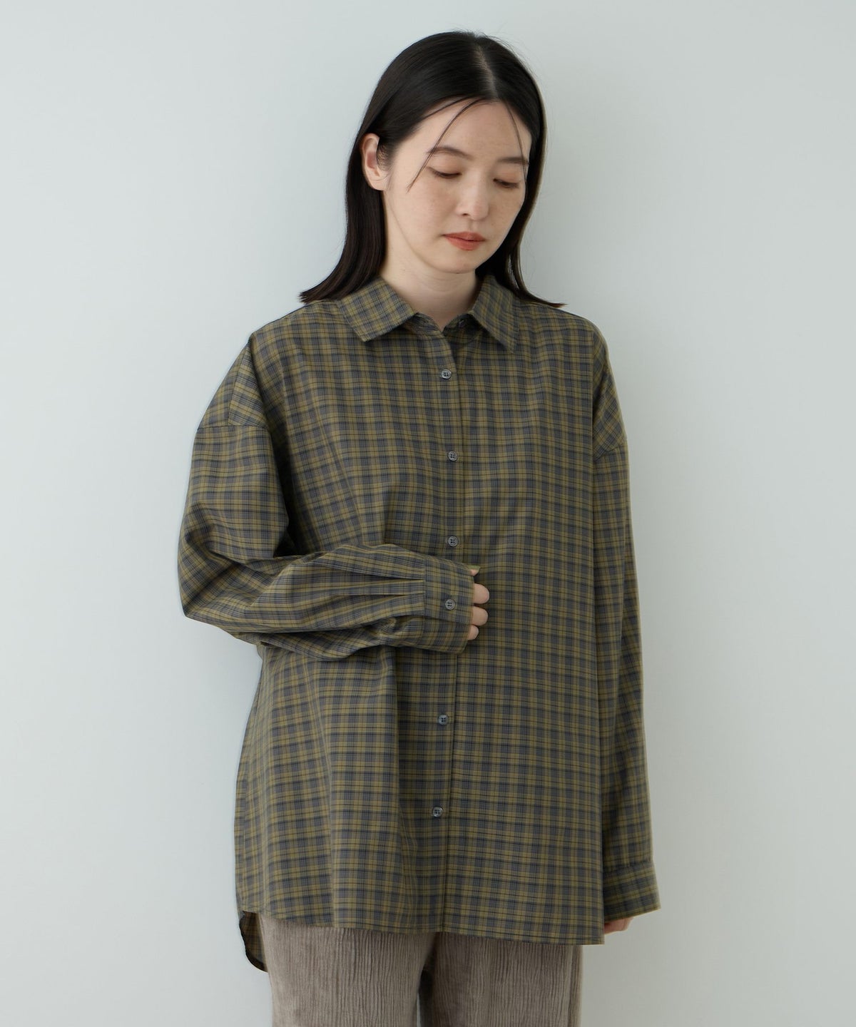 Free Nature 3WAYシアーチェックシャツ レディース