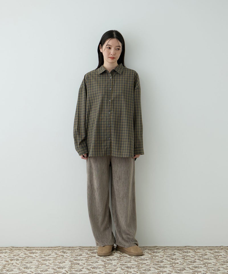 [値下げ]Free Nature  3WAYシアーチェックシャツ レディース商品画像-30