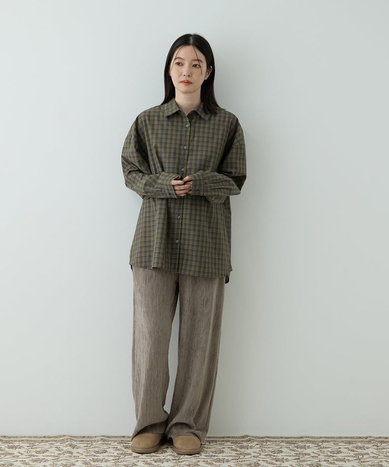 [値下げ]Free Nature  3WAYシアーチェックシャツ レディース商品画像-31