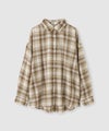 Free Nature 3WAYシアーチェックシャツ レディース