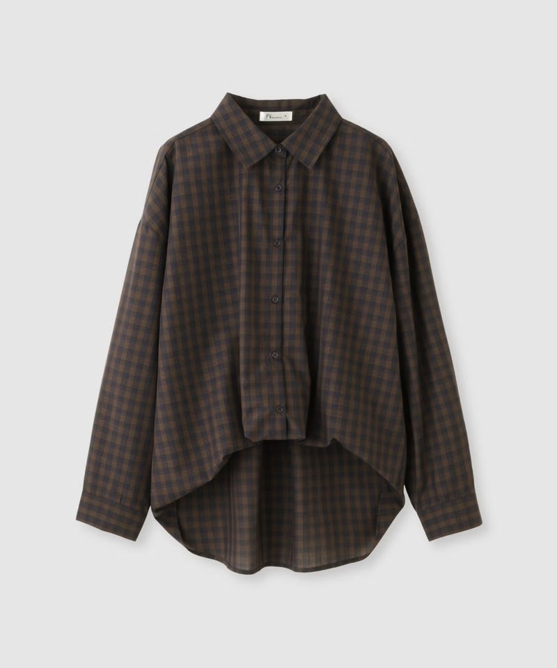 [値下げ]Free Nature  3WAYシアーチェックシャツ レディース商品画像-37