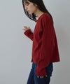 Free Nature  アイレットクルーネックカーディガン レディース商品サムネイル-5