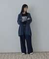 Free Nature  フェザーヤーンVネックカーディガン レディース商品サムネイル-12