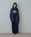 Free Nature  フェザーヤーンVネックカーディガン レディース商品サムネイル-13
