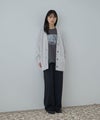 Free Nature  フェザーヤーンVネックカーディガン レディース商品サムネイル-16
