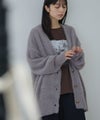 Free Nature  フェザーヤーンVネックカーディガン レディース商品サムネイル-26