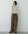 Free Nature ベロアプリーツイージーパンツ レディース商品サムネイル-8