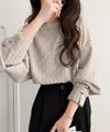 Classical Elf ゆるっとオトナのこなれ感。フクレジャガードプルオーバー(長袖)商品サムネイル-1