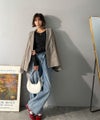 Classical Elf デコルテラインを美しく演出。クルーネックリブトップス(長袖) 商品サムネイル-25