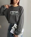 Classical Elf 一枚でも、レイヤードでも。モードな雰囲気で魅せる綿100%モノクロフォトプリントロンT(長袖) 商品サムネイル-13